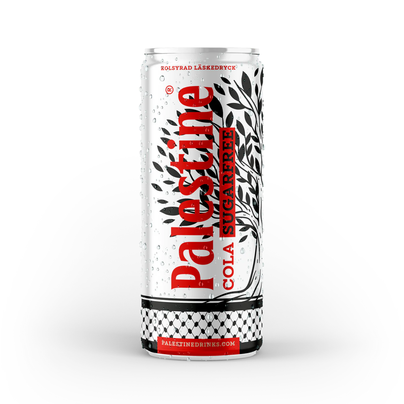 Palestine Cola Flavor Sugar Free Carbonated Drink – 330ml