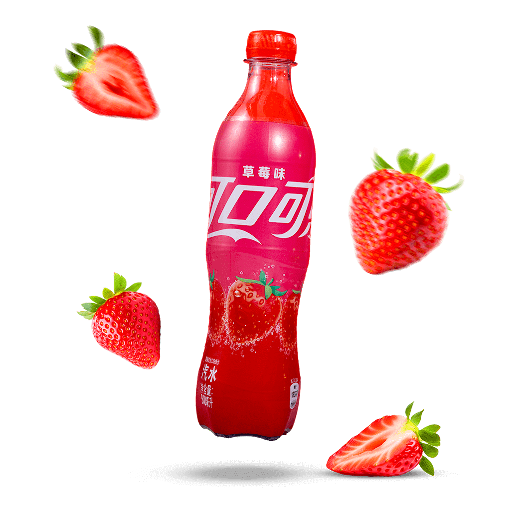 Coca-Cola Strawberry Flavor – 500ml