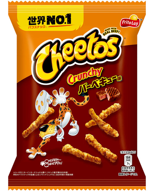 Cheetos Crunchy BBQ Flavor – 70g (Imported from Japan)