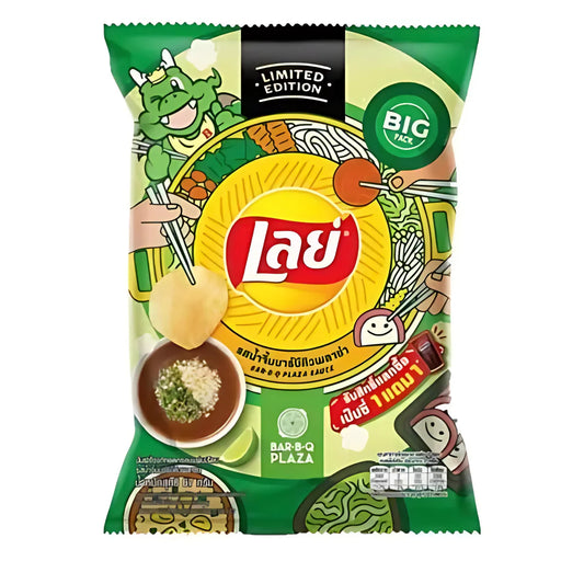 Lay’s Bar‑B‑Q Plaza Sauce Flavor – 40g (Thailand Limited Edition)