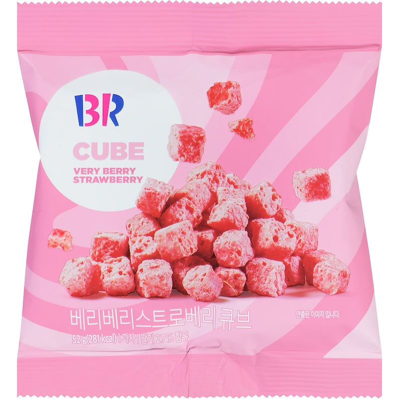 Baskin‑Robbins Very Berry Strawberry Bites (Imported from Korea)