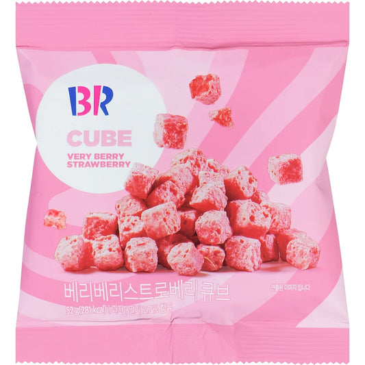 Baskin‑Robbins Very Berry Strawberry Bites (Imported from Korea)