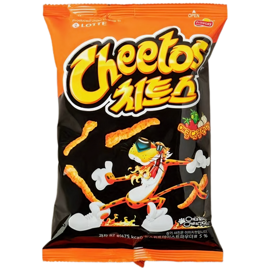 Cheetos Fiery Sweet & Spicy – 82g (Imported from Korea)