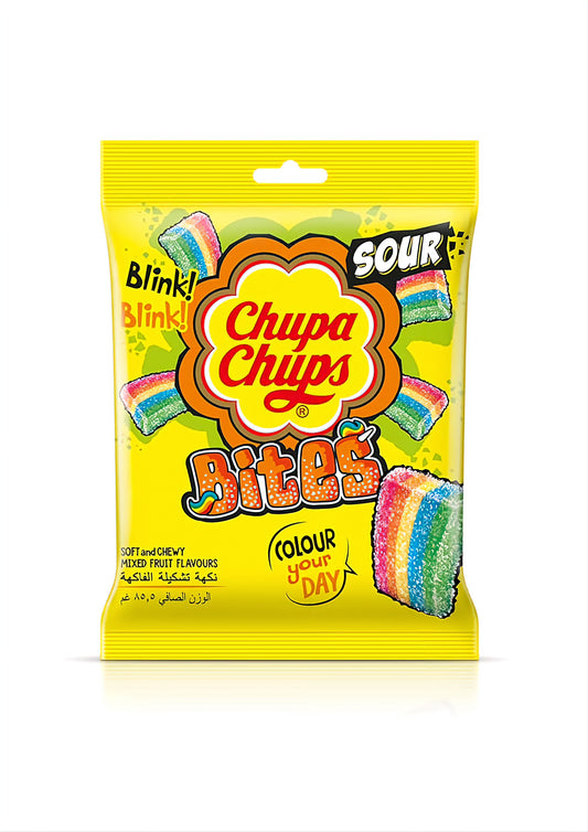 Chupa Chups Rainbow Bites – 28g × 4-Pack (Imported from India)